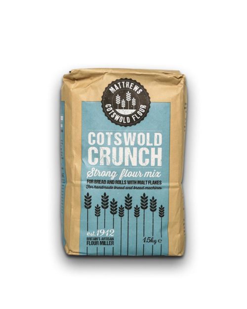 Crunch Strong Flour Mix For Bread and Rolls with Malt Flakes