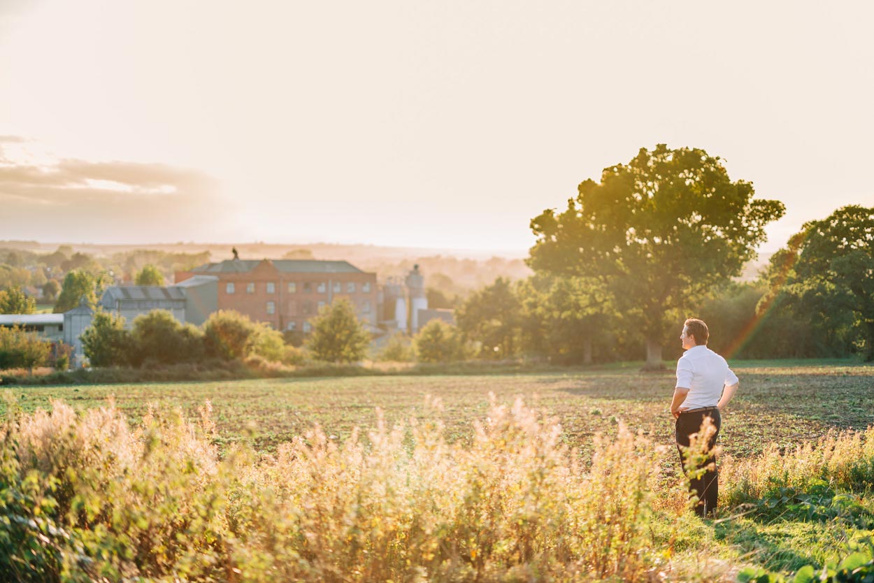 Bertie Matthews At Sunset